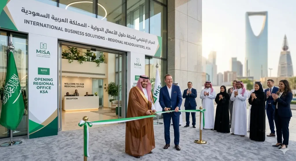 شروط فتح مكتب إقليمي في السعودية