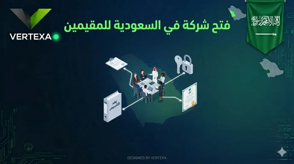 فتح شركة في السعودية للمقيمين