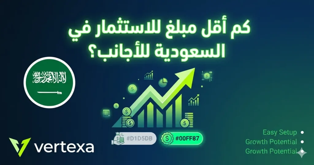 كم أقل مبلغ للاستثمار في السعودية للأجانب