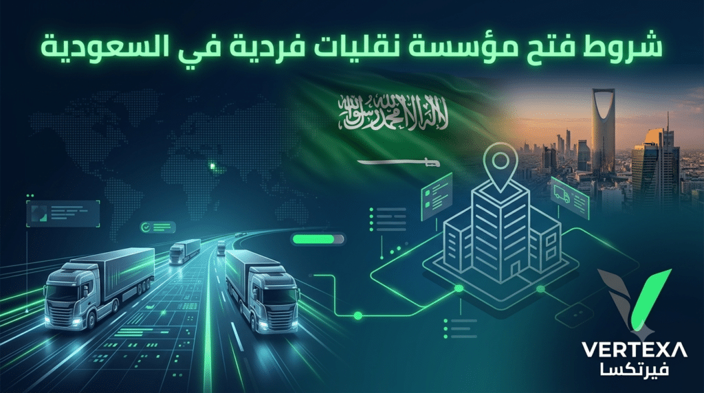 شروط فتح مؤسسة نقليات فردية في السعودية